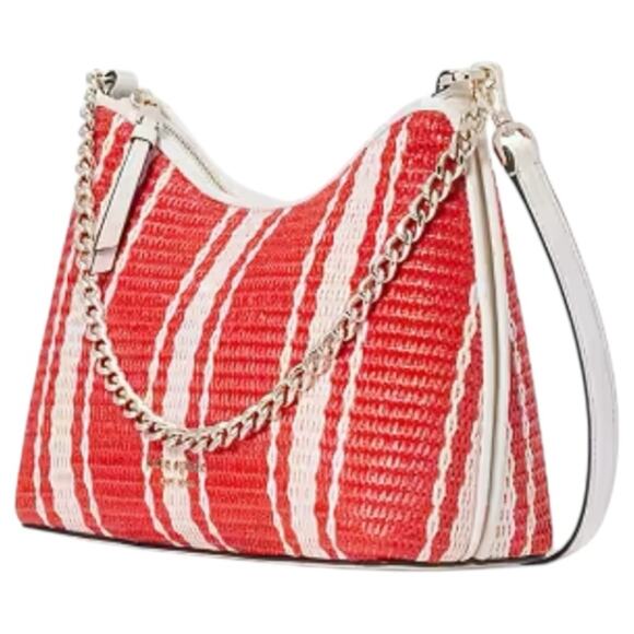Kate Spade $379 Zippy Convertible Crossbody Bag Beach Chair Stripe NWT - Picture 1 of 16